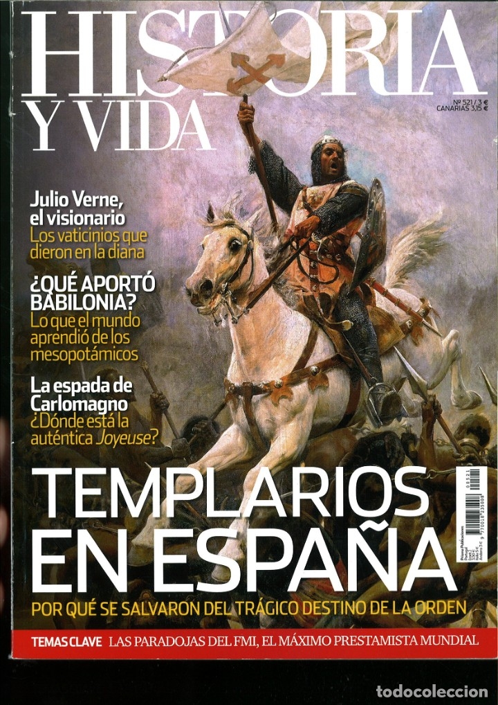 Collection Magazines and Newspapers: HISTORIA Y VIDA N&ordm; 521-522-523-524. LOTE DE 4 N&Uacute;MEROS.