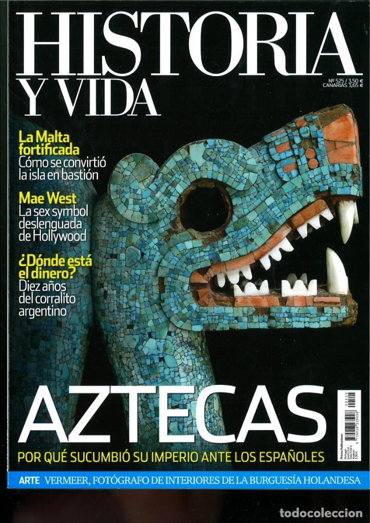 Coleccionismo de revistas y peri&oacute;dicos: HISTORIA Y VIDA N&ordm; 525-526-527-528. LOTE DE 4 N&Uacute;MEROS.
