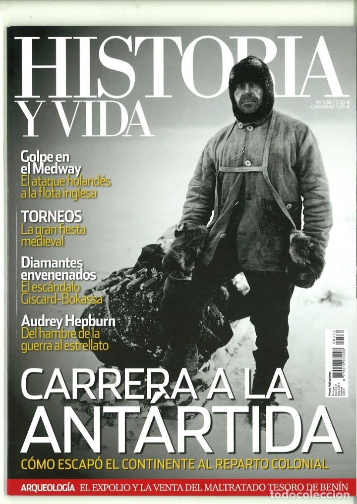 Coleccionismo de revistas y peri&oacute;dicos: HISTORIA Y VIDA N&ordm; 538-539-540-541. LOTE DE 4 N&Uacute;MEROS.