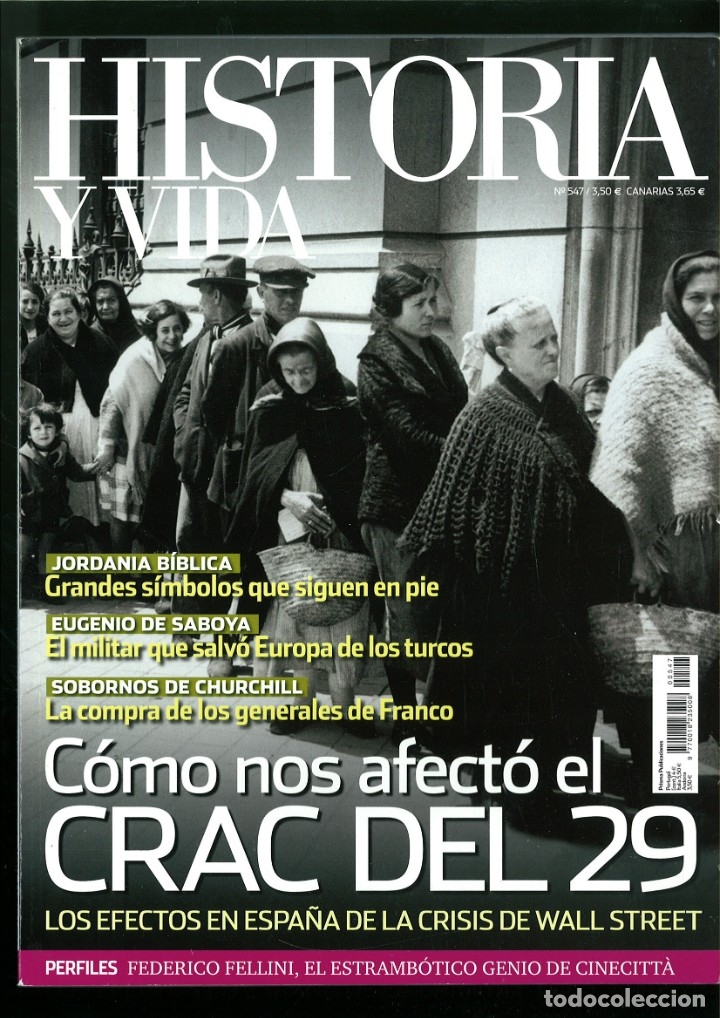 Collection Magazines and Newspapers: HISTORIA Y VIDA N&ordm; 547-548-549-550. LOTE DE 4 N&Uacute;MEROS.