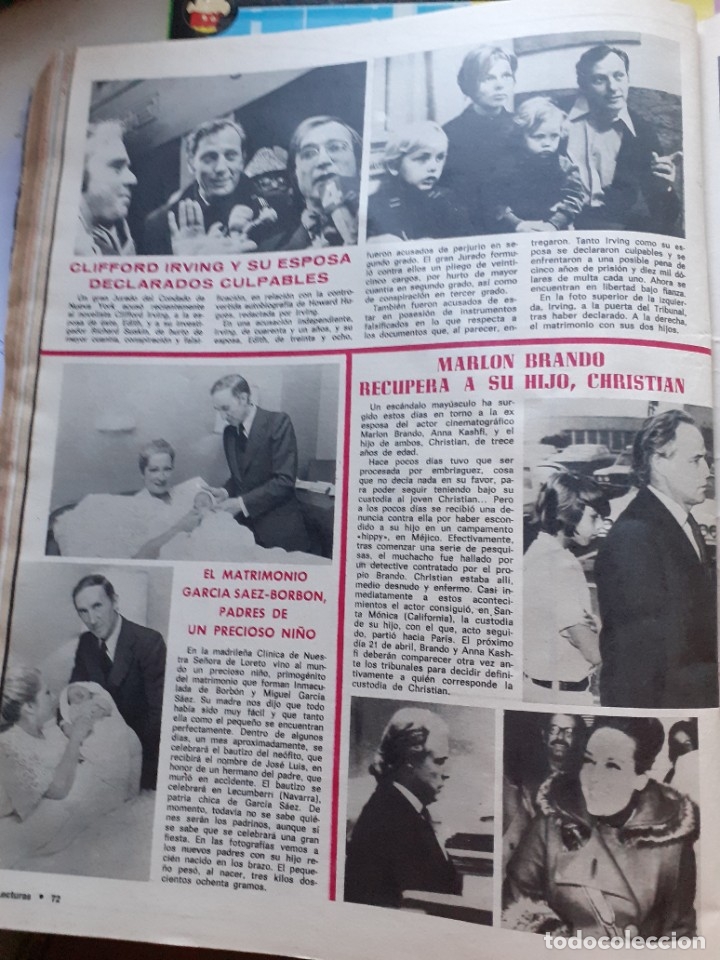 Coleccionismo de Revistas y Peri&oacute;dicos: clifford irving marlon brando