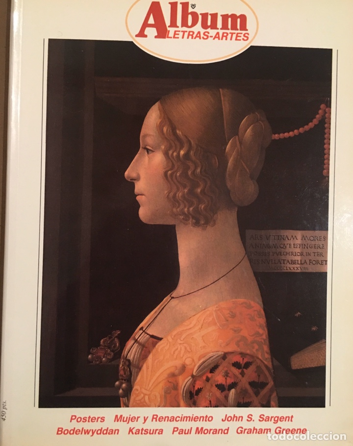 Coleccionismo de Revistas y Peri&oacute;dicos: Revista Album. Letras-Artes N&ordm; 20. Mujer y Renacimiento