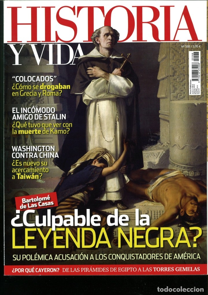 Coleccionismo de revistas y peri&oacute;dicos: HISTORIA Y VIDA N&ordm; 588-589-591-592-593. LOTE DE 5 N&Uacute;MEROS.