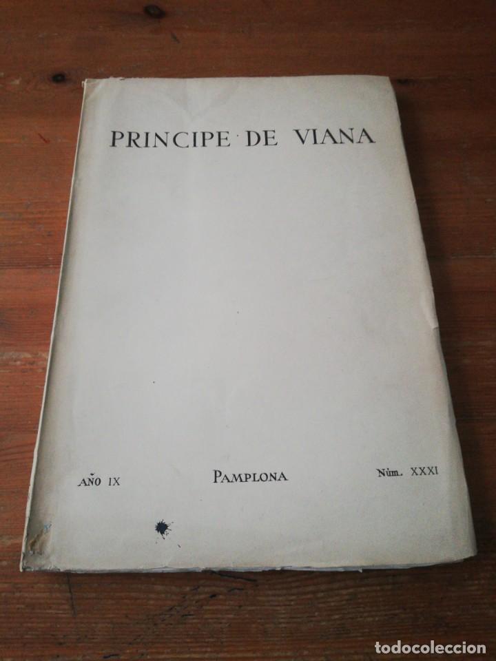 Coleccionismo de Revistas y Peri&oacute;dicos: Revista Pr&iacute;ncipe de Viana. A&ntilde;o IX. N&uacute;mero XXXI. 1948. Intomso.