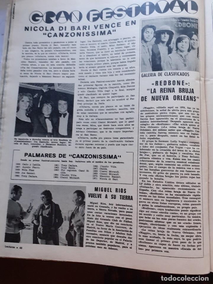 Coleccionismo de Revistas y Peri&oacute;dicos: NICOLA DI BARI MASSIMO RANIERI IVA ZANICCHI ZANICCI RED BONE MIGUEL RIOS