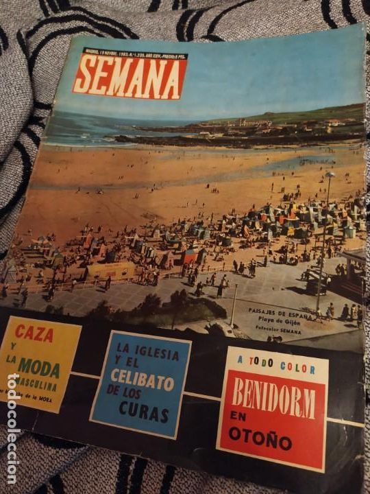 Coleccionismo de Revistas y Peri&oacute;dicos: REVISTA SEMANA 19 NOVIEMBRE 1963 N&deg; 1.239 A&Ntilde;O XXIV