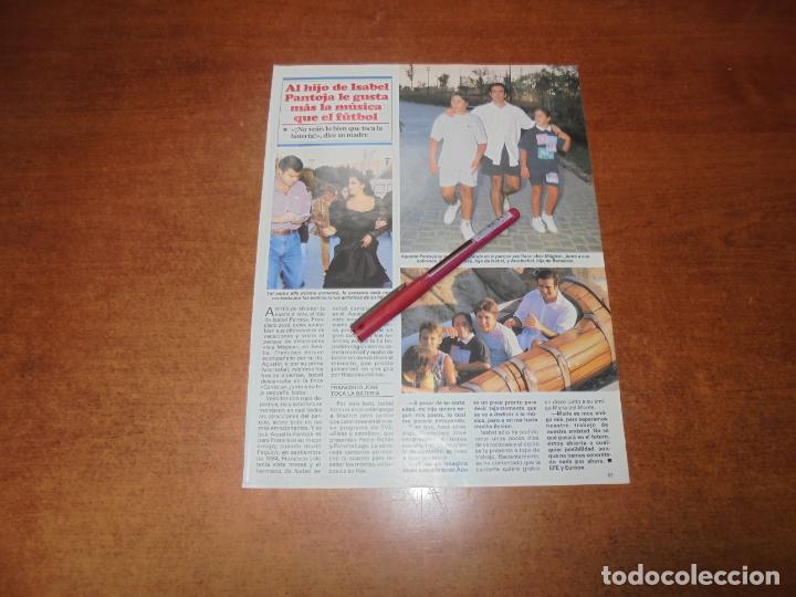 Coleccionismo de Revistas y Peri&oacute;dicos: CLIPPING 1997: ISABEL PANTOJA Y SU HIJO. AGUST&Iacute;N PANTOJA.
