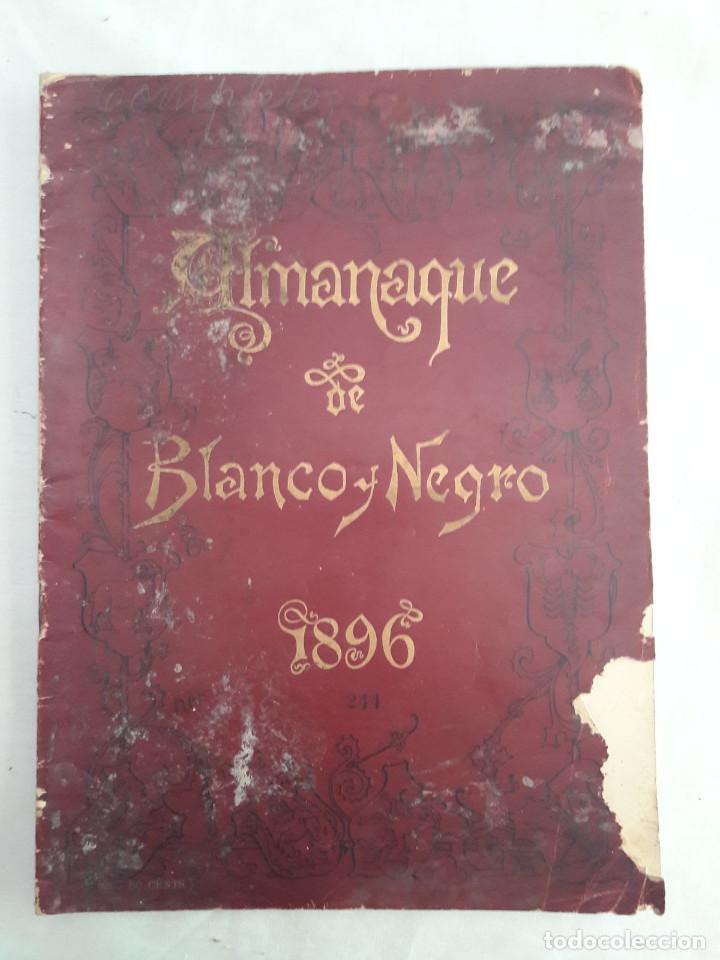 Colecionismo de Revistas e Jornais: Blanco y Negro. Almanaque 1896.
