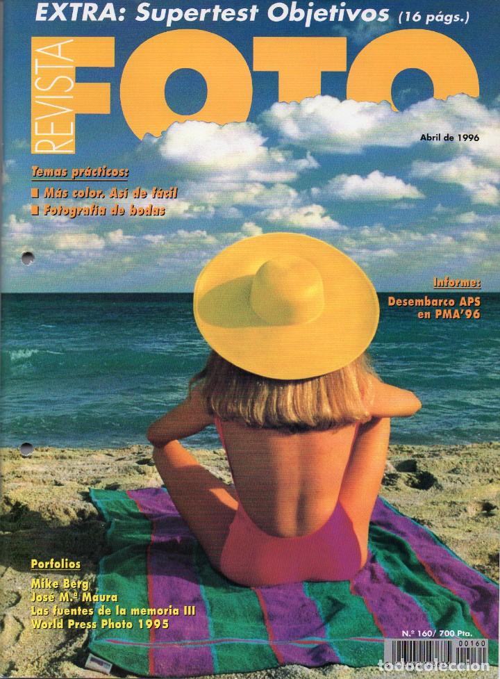 Collection Magazines and Newspapers: REVISTA FOTO PROFESIONAL - N&ordm; 160 - ABRIL DE 1996 - TALADRADA - (VER SUMARIO EN FOTO ADJUNTA)