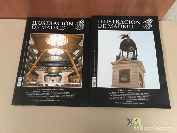 Collezionismo di Riviste e Giornali: Lote de resguarda ilustraci&oacute;n de Madrid