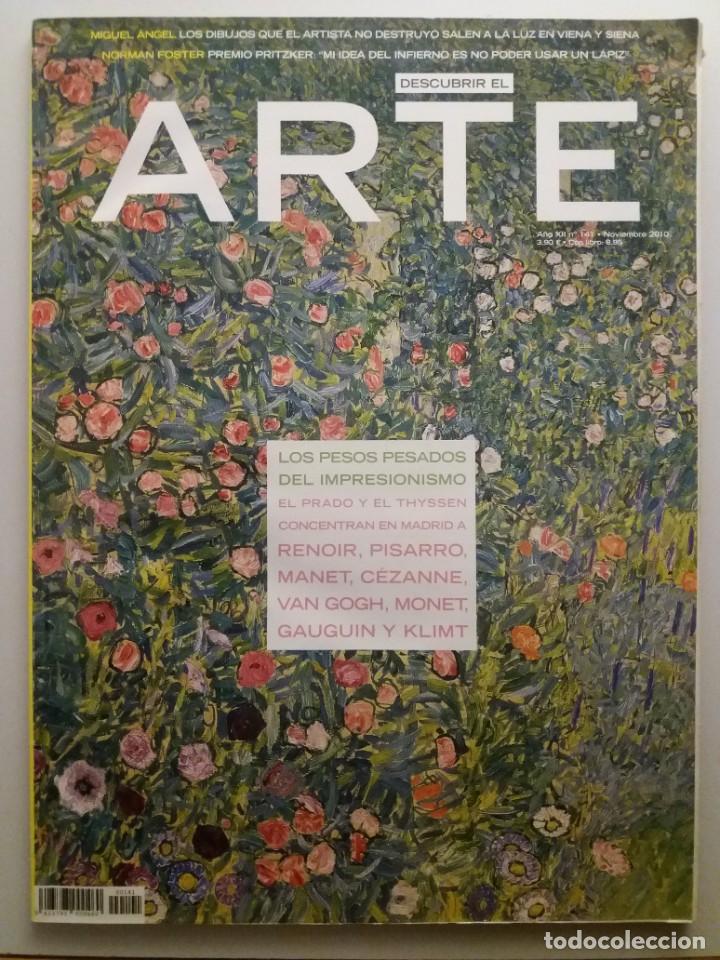 Coleccionismo de revistas y peri&oacute;dicos: DESCUBRIR EL ARTE / LOS PESOS PESADOS DEL IMPRESIONISMO / N&ordm; 141 NOVIEMBRE 2010