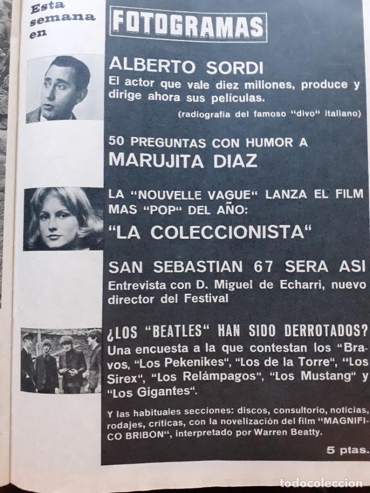 Coleccionismo de revistas y peri&oacute;dicos: ALBERTO SORDI THE BEATLES LOS