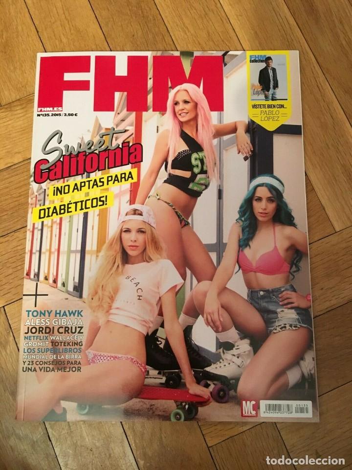 Coleccionismo de Revistas y Peri&oacute;dicos: REVISTA FHM #135 Sweet California on Cover 2015 Demi Rose