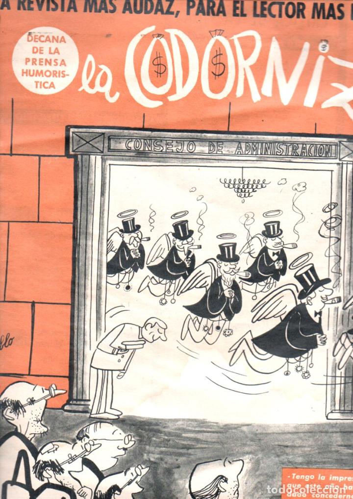 Coleccionismo de Revistas y Peri&oacute;dicos: LA CODORNIZ N&ordm; 1443 - 13 JULIO 1969