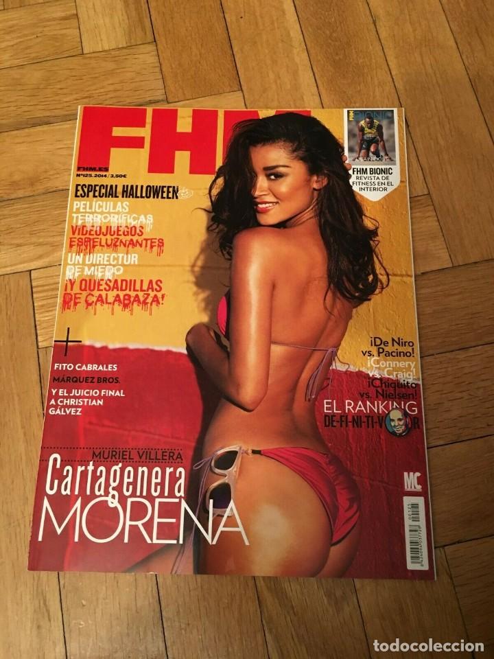 Coleccionismo de Revistas y Peri&oacute;dicos: REVISTA FHM #125 Muriel Villera on Cover 2014 Jen Wilke