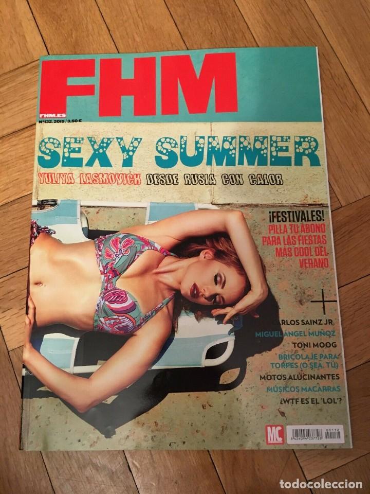 Coleccionismo de Revistas y Peri&oacute;dicos: REVISTA FHM #132 Yuliya Lasmovich 2015 Sandra Ardara Katerina Vanhanen