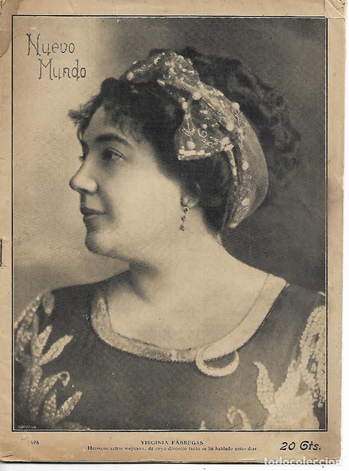 Collection Magazines and Newspapers: REVISTA ILUSTRADA NUEVO MUNDO A&Ntilde;O XVIII N&ordm; 898 23 MARZO 1911