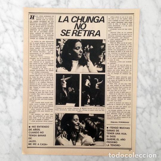 Sammeln von Zeitschriften und Zeitungen: REPORTAJE - LA CHUNGA - 1971