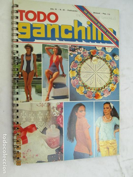 Coleccionismo de Revistas y Peri&oacute;dicos: TODO GANCHILLO N&ordm; 29  A&Ntilde;O IV