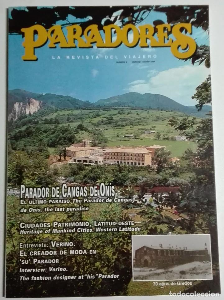 Coleccionismo de revistas y peri&oacute;dicos: Revista Paradores Nacionales, revista del viajero - N&uacute;mero 2 - 1998 - Cangas de On&iacute;s, Roberto Verino