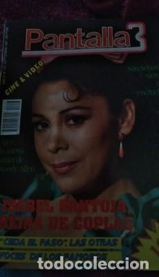 Coleccionismo de Revistas y Peri&oacute;dicos: REVISTA PANTALLA 3 N&Uacute;MERO 103 PORTADA ISABEL PANTOJA 1991