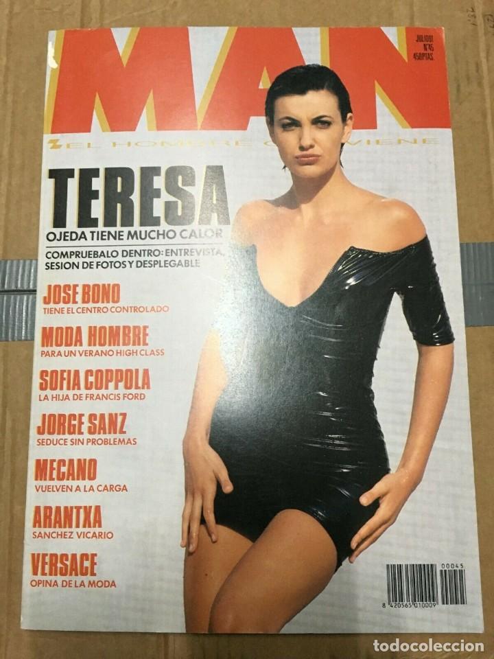 Coleccionismo de Revistas y Peri&oacute;dicos: REVISTA MAN #45 Teresa Ojeda Mecano Sofia Coppola Nicola Ridley Alison Wilcox POSTER
