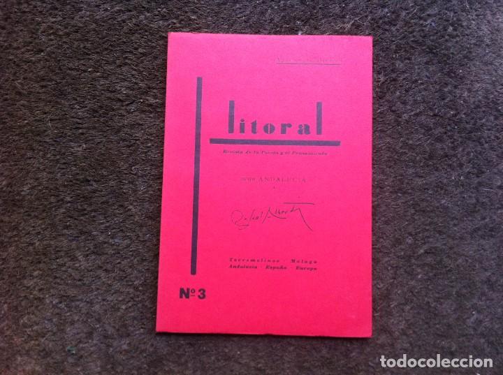 Coleccionismo de Revistas y Peri&oacute;dicos: REVISTA LITORAL. N&ordm; 3. A&Ntilde;O 1968.  DESDE ANDALUC&Iacute;A A RAFAEL ALBERTI