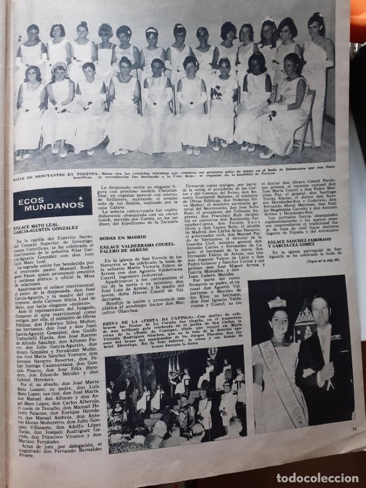 Colecionismo de Revistas e Jornais: festa de cantiga a coru&ntilde;a baile de debutantes  en tortosa
