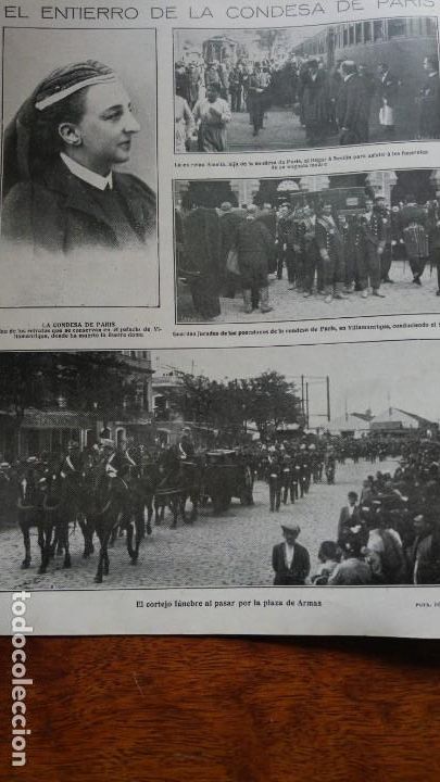 Collezionismo di Riviste e Giornali: ENTIERRO CONDESA PARIS PALACIO VILLAMANRIQUE EXPO AUTOMOVIL BARCELONA MANIFESTACION TRABAJO MUJERES