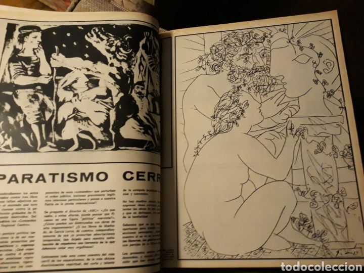 Collectionnisme de Revues et Journaux: EL ASALTO A LA GALERIA THEO- 6 PAGINAS A&Ntilde;O 1971