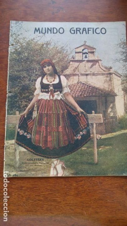 Collezionismo di Riviste e Giornali: GOLETERA BELLA Y NOTABLE BAILARINA HOJA A&Ntilde;O 1919