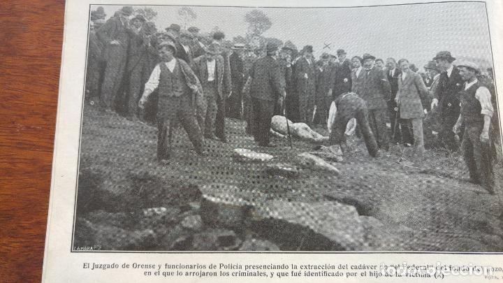 Collezionismo di Riviste e Giornali: ASESINATO EL FEDERAL CR VILLACASTIN VIGO ORENSE REVISTA A&Ntilde;O 1919