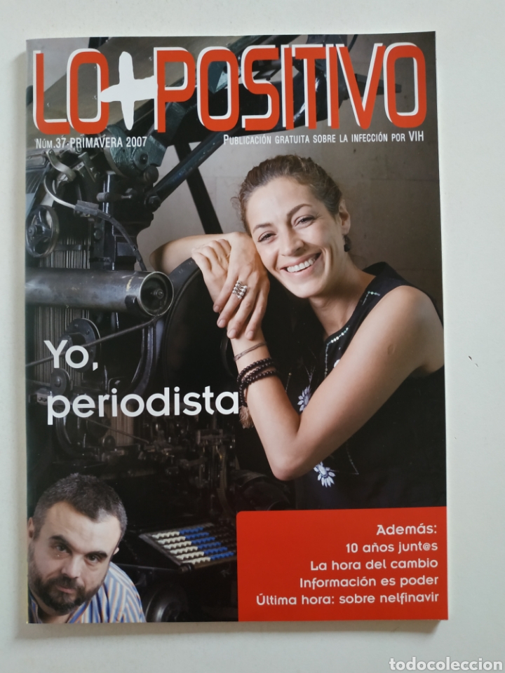 Collection Magazines and Newspapers: Revista Lo+Positivo, n&uacute;mero 37 (primavera 2007). VIH. HIV. Inmunodeficiencia adquirida. Sida.