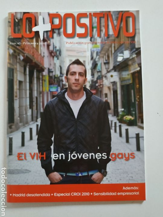 Collection Magazines and Newspapers: Revista Lo+Positivo, n&uacute;mero 45 (primavera 2010). VIH. HIV. Inmunodeficiencia adquirida. Sida.