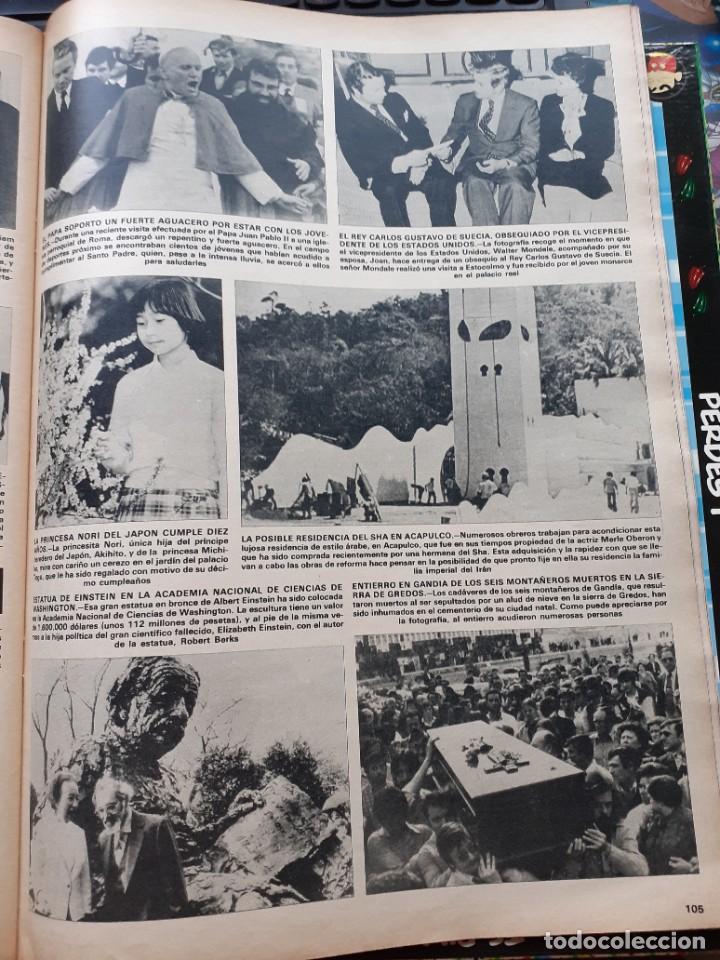 Coleccionismo de Revistas y Peri&oacute;dicos: catastrofe en sierra de gredos gandia papa juan pablo ii