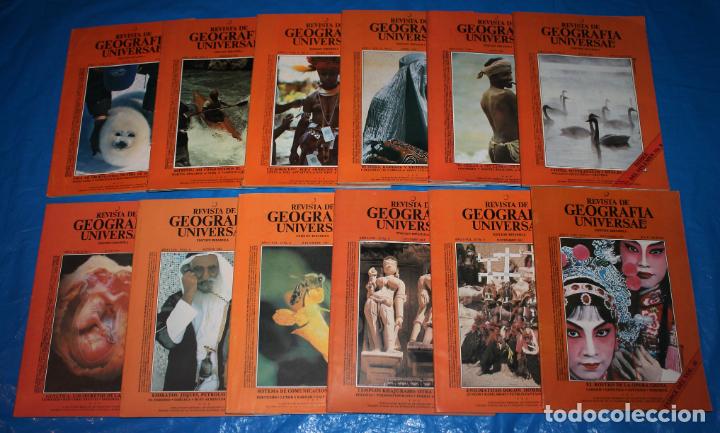 Collection Magazines and Newspapers: REVISTA DE GEOGRAFIA UNIVERSAL, A&Ntilde;O 1981, COMPLETO, 12 REVISTAS