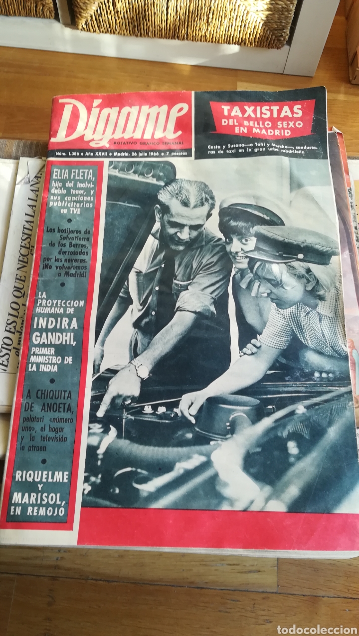 Coleccionismo de revistas y peri&oacute;dicos: 3 Revistas D&iacute;game a&ntilde;os 65 y 66