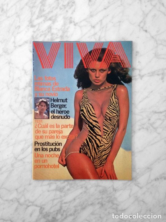 Coleccionismo de Revistas y Peri&oacute;dicos: VIVA - 1977 - BLANCA ESTRADA, HELMUT BERGER, HELMUT NEWTON, VICTORIA VERA