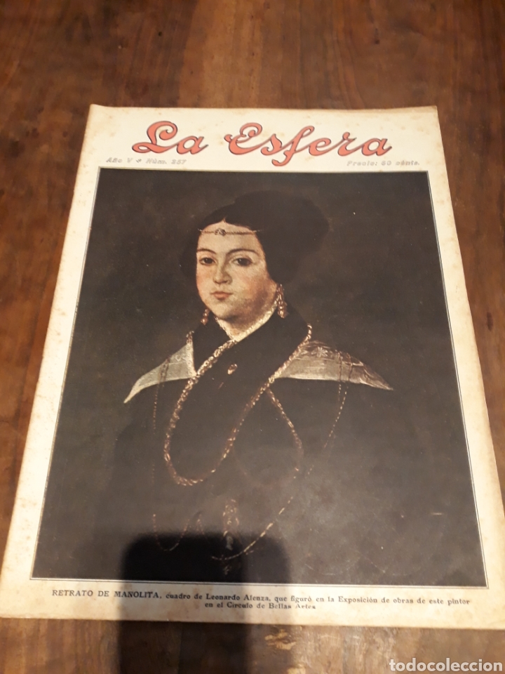 Coleccionismo de revistas y peri&oacute;dicos: Revista La Esfera n&deg;257