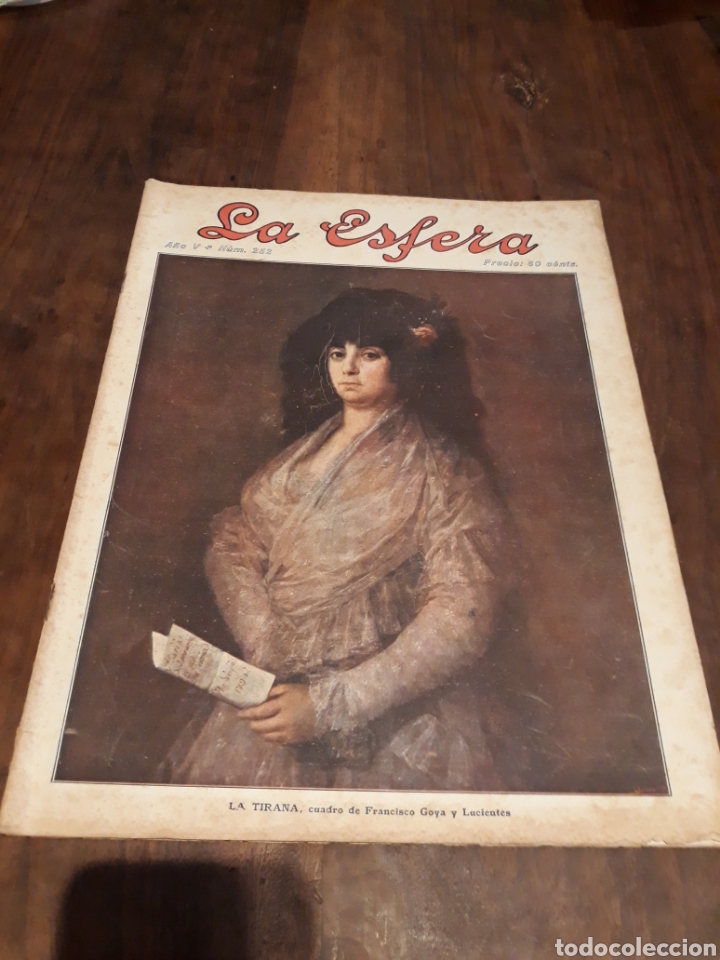 Coleccionismo de revistas y peri&oacute;dicos: Revista La Esfera n&ordm;300