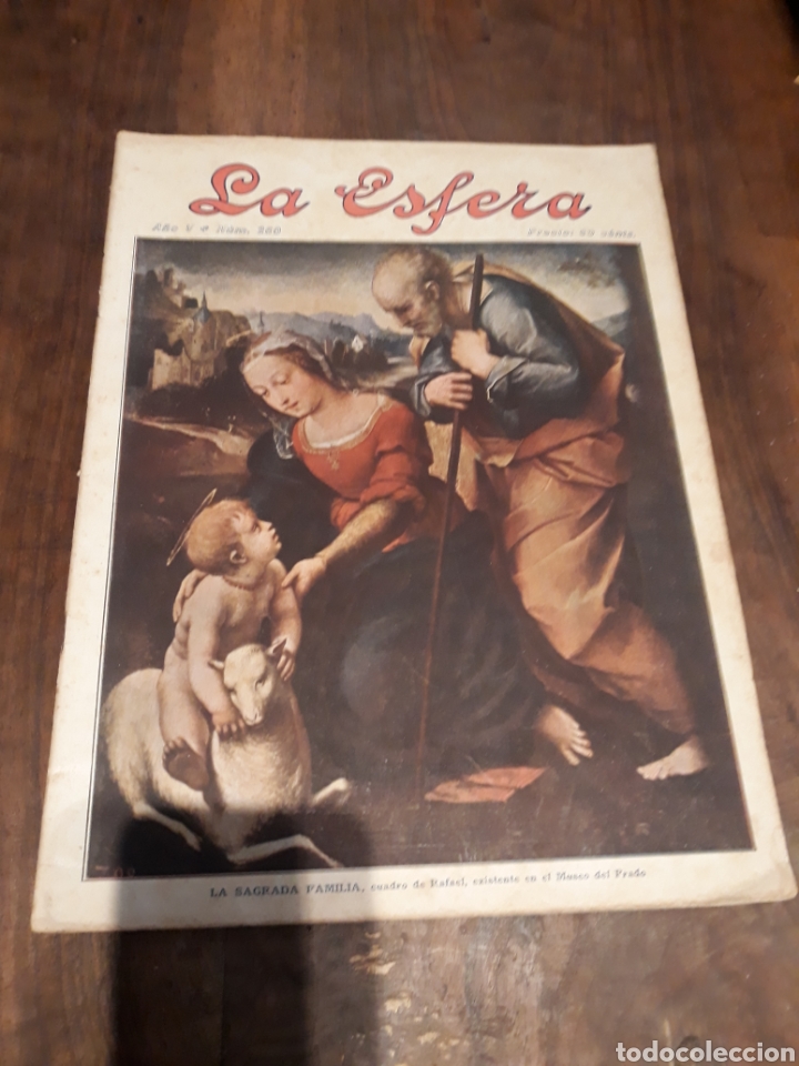 Coleccionismo de revistas y peri&oacute;dicos: Revista La Esfera n&deg;260
