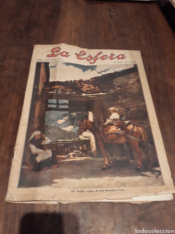 Coleccionismo de revistas y peri&oacute;dicos: Revista La Esfera n&deg;250