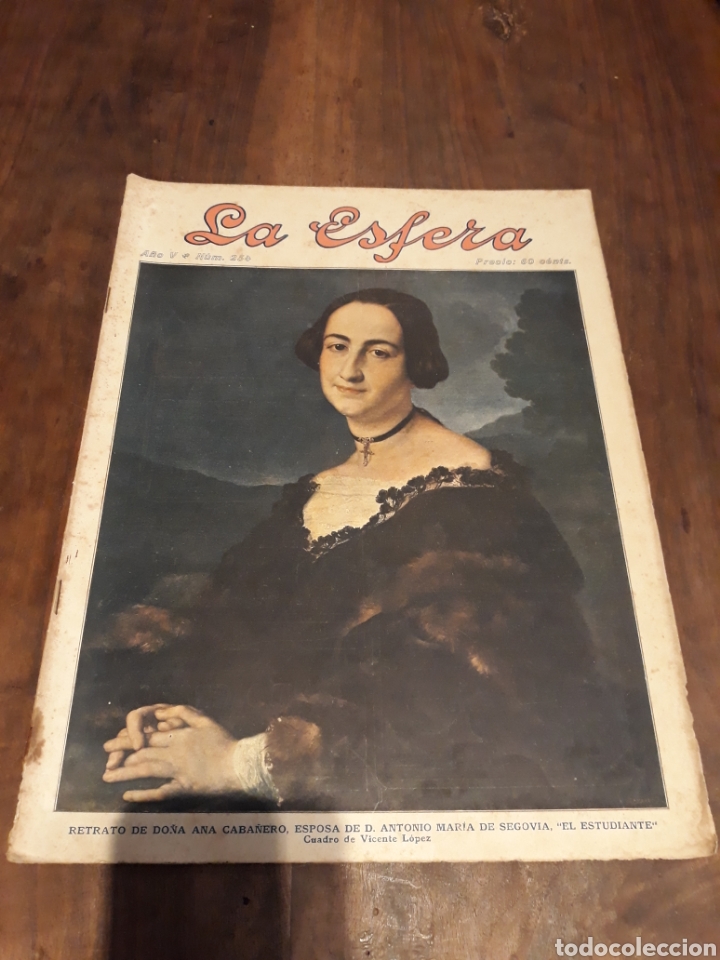 Coleccionismo de revistas y peri&oacute;dicos: Revista La Esfera n&deg;254