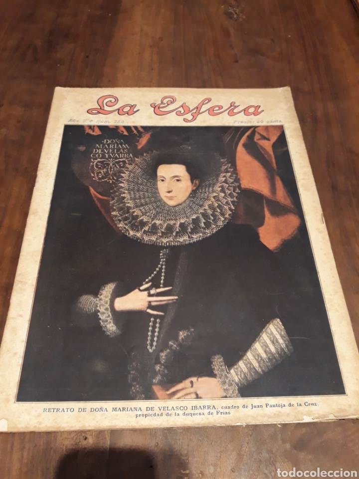 Coleccionismo de revistas y peri&oacute;dicos: Revista La Esfera n&deg;258