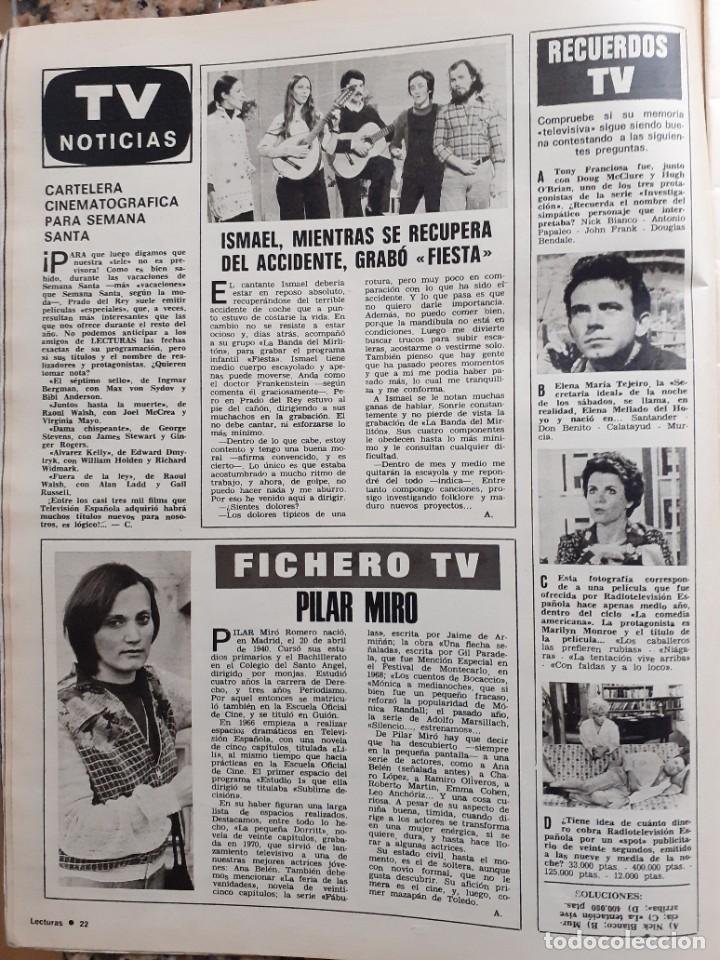 Coleccionismo de revistas y peri&oacute;dicos: la banda del miriliton ismael pilar miro tony franciosa marilyn monroe elena maria tejeiro