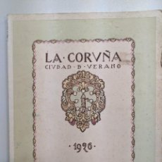 Coleccionismo de Revistas y Periódicos: REVISTA LA CORUÑA CIUDAD DE VERANO - AÑO 1926 - DALMAU OLIVERES - BARCELONA. Lote 185910703
