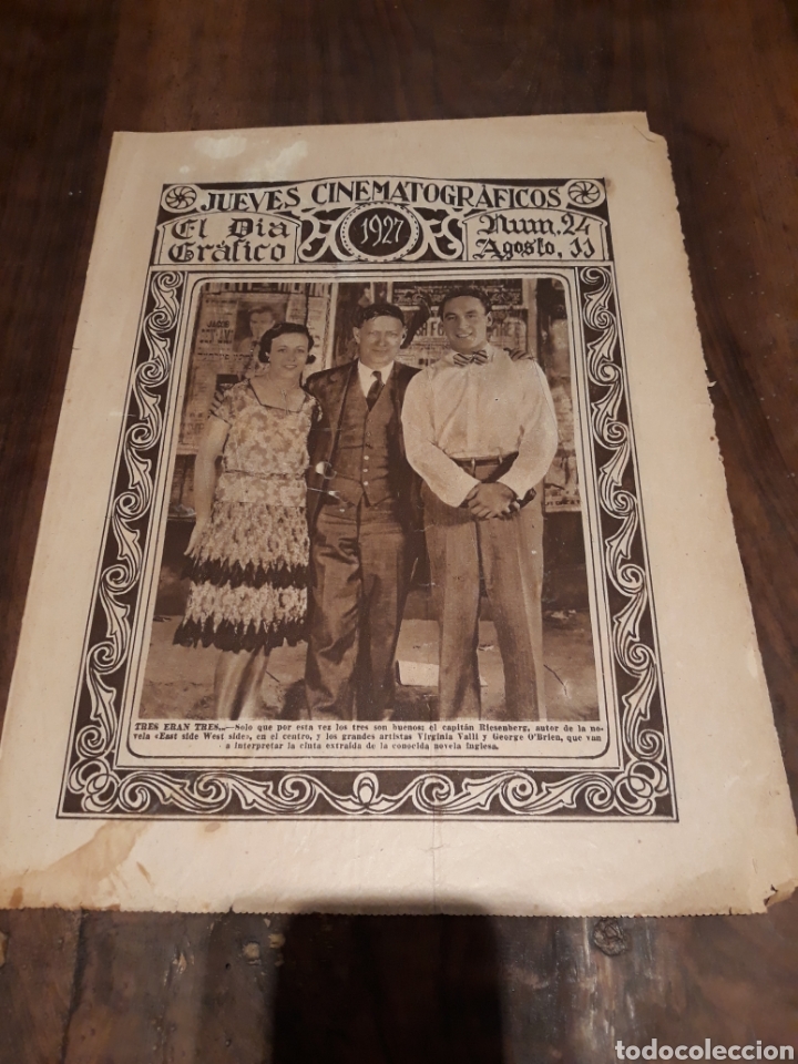 Coleccionismo de revistas y peri&oacute;dicos: Suplemento cine jueves cinematogr&aacute;ficos