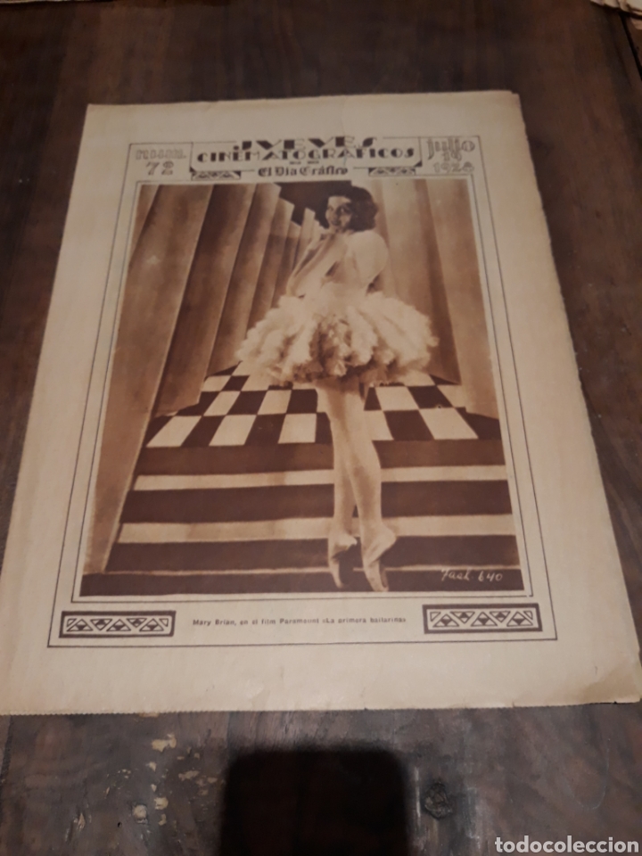 Coleccionismo de revistas y peri&oacute;dicos: Suplemento cine jueves cinematogr&aacute;fico