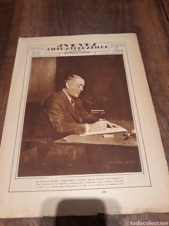 Coleccionismo de revistas y peri&oacute;dicos: Suplemento cine jueves cinematogr&aacute;ficos