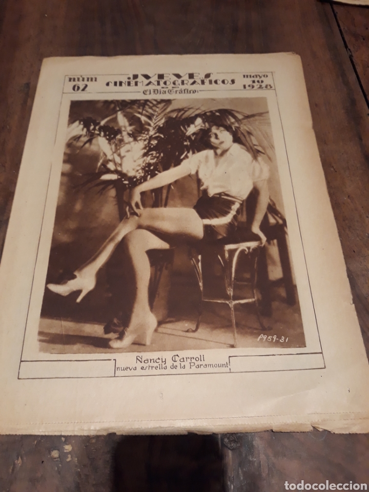 Coleccionismo de revistas y peri&oacute;dicos: Suplemento cine jueves cinematogr&aacute;ficos